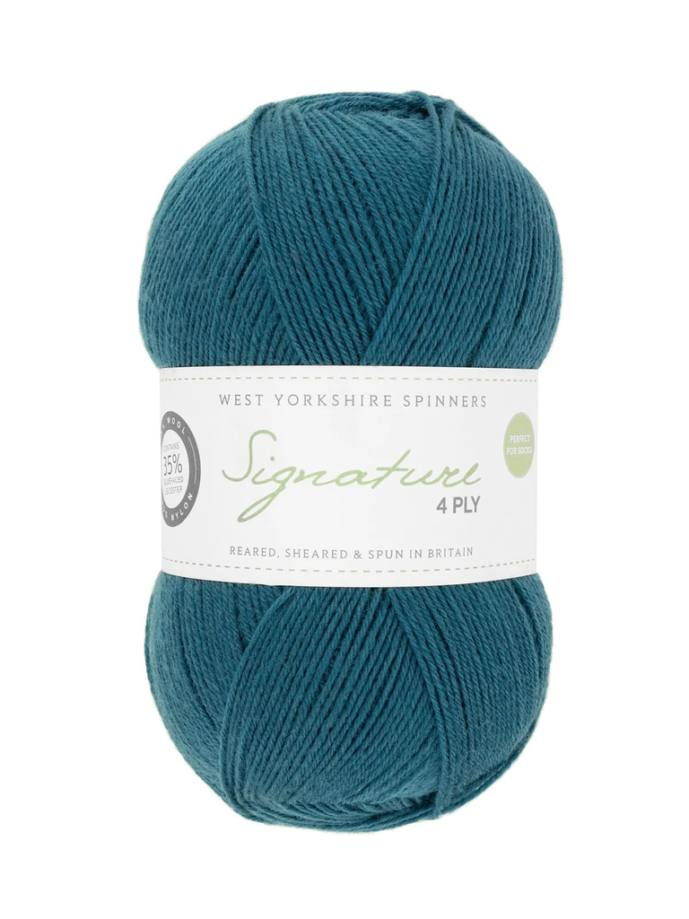 West Yorkshire Spinners Signature 4 Ply Pacific 1007