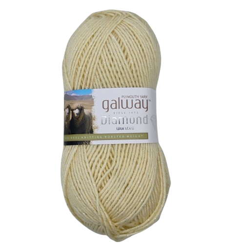Plymouth Galway Diamond Worsted Natural D001