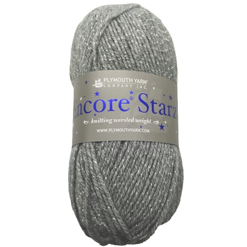Plymouth Encore Worsted Starz Medium Grey G194