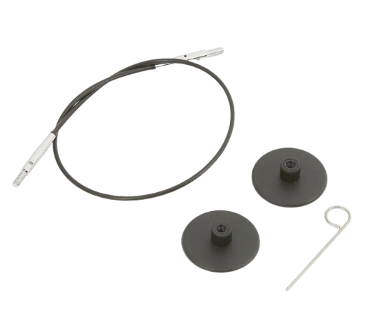 KnitPro Nylon Cable for Interchangeable Tips 24" Black  