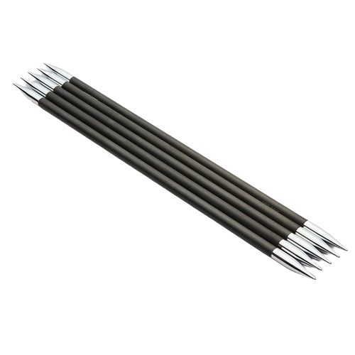 KnitPro Karbonz 6" Double Point Needles US#1 (2.25mm) 