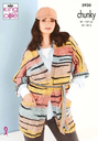 King Cole Cardigans Knitted in Safari Chunky 5930 (Knit) 