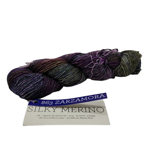 Malabrigo Silky Merino Zarzamora 863
