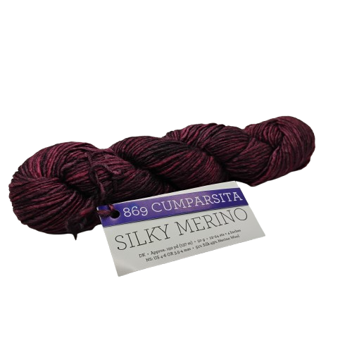 Malabrigo Silky Merino Cumparista 869