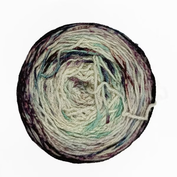 Malabrigo Sock Cakes - Metamorphosis Soul Train Cake 327