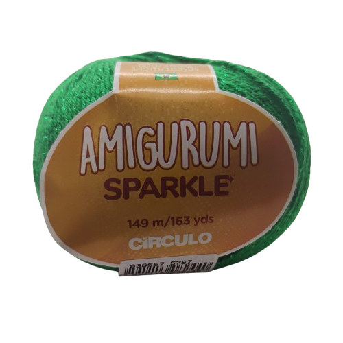 Circulo Amigurumi Sparkle Christmas Edition Brazilian Green 5767