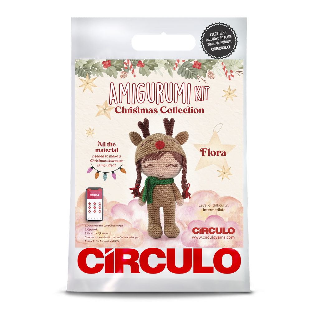 Circulo Amigurumi Kit Christmas Collection Flora
