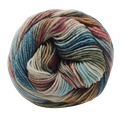 Laines du Nord Carnival Socks Denim, Olive, Brown, Aqua 02