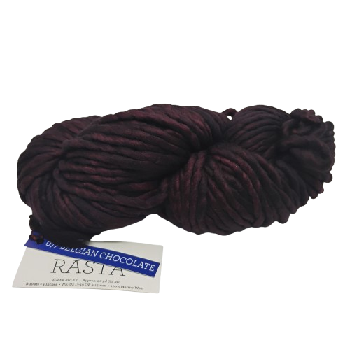 Malabrigo Rasta Belgian Chocolate 77