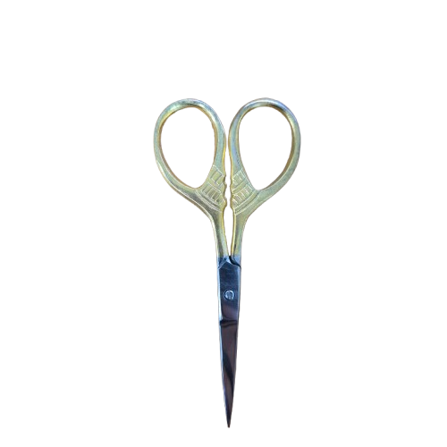Feather Scissors Gold 3.5"