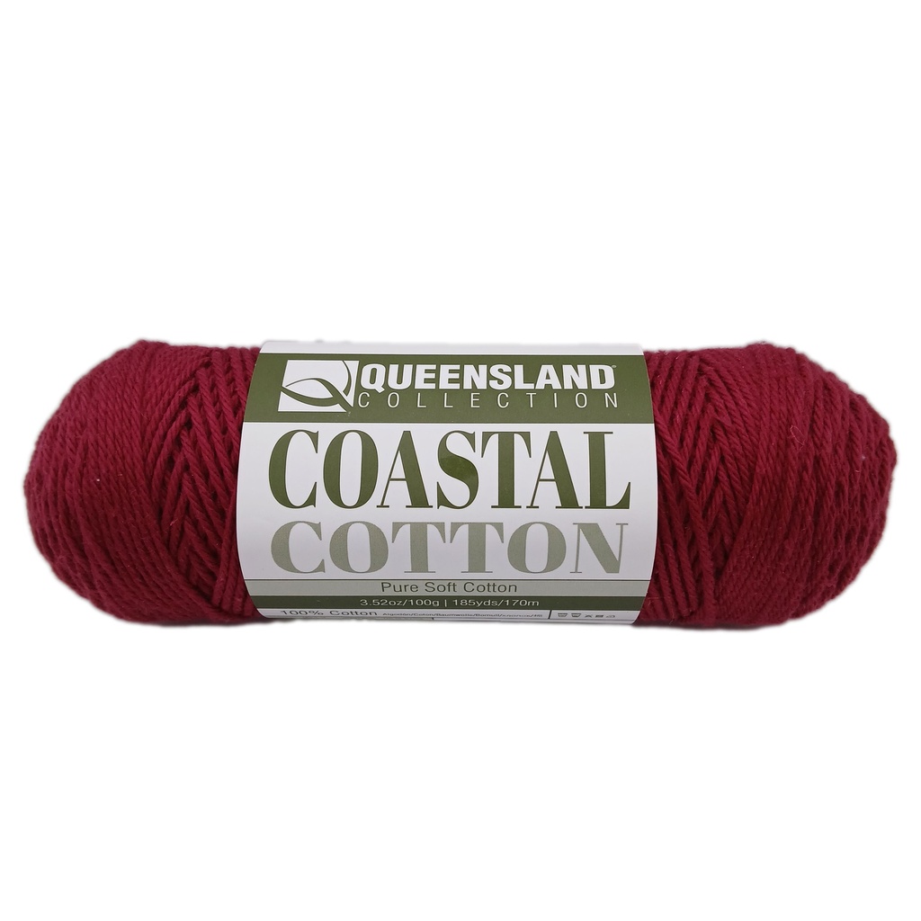 Queensland Collection Coastal Cotton  Cranberry 1008 (discontinued)
