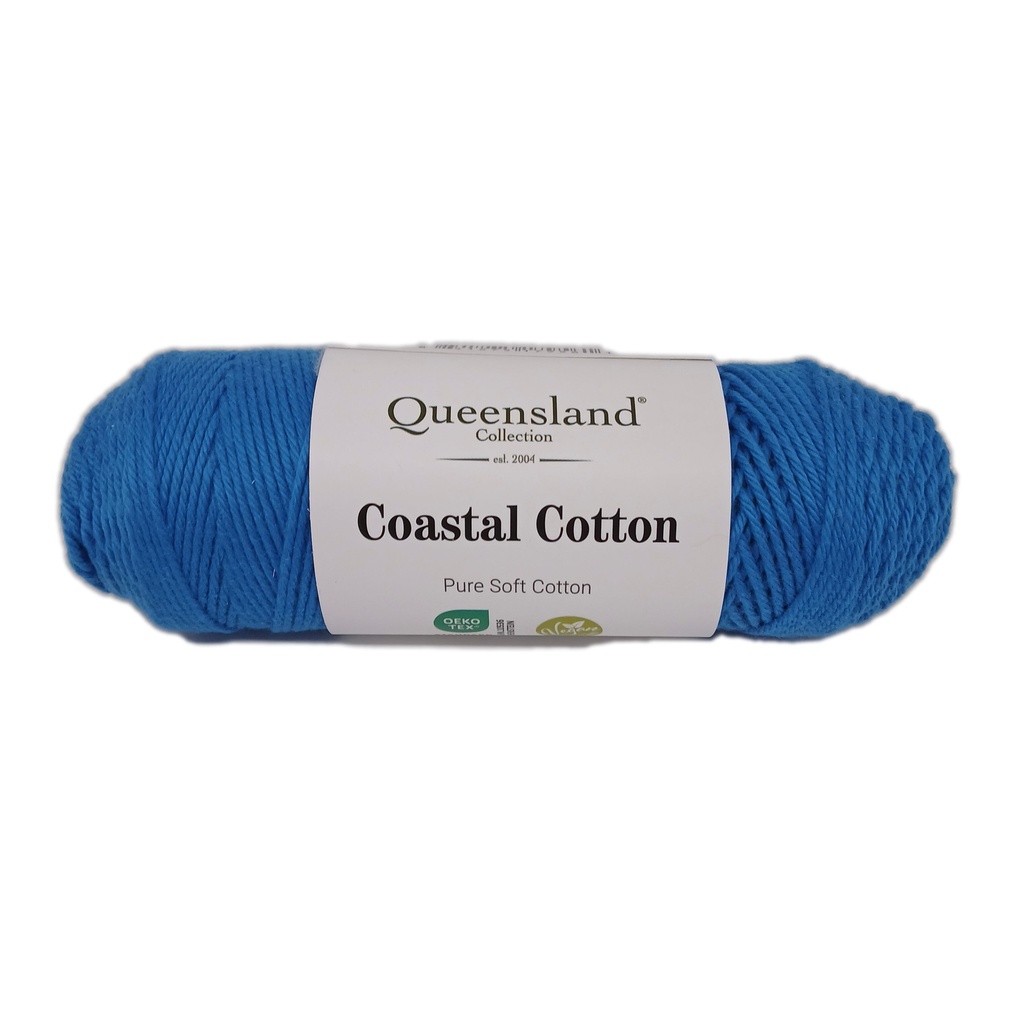 Queensland Collection Coastal Cotton Cobalt 1026