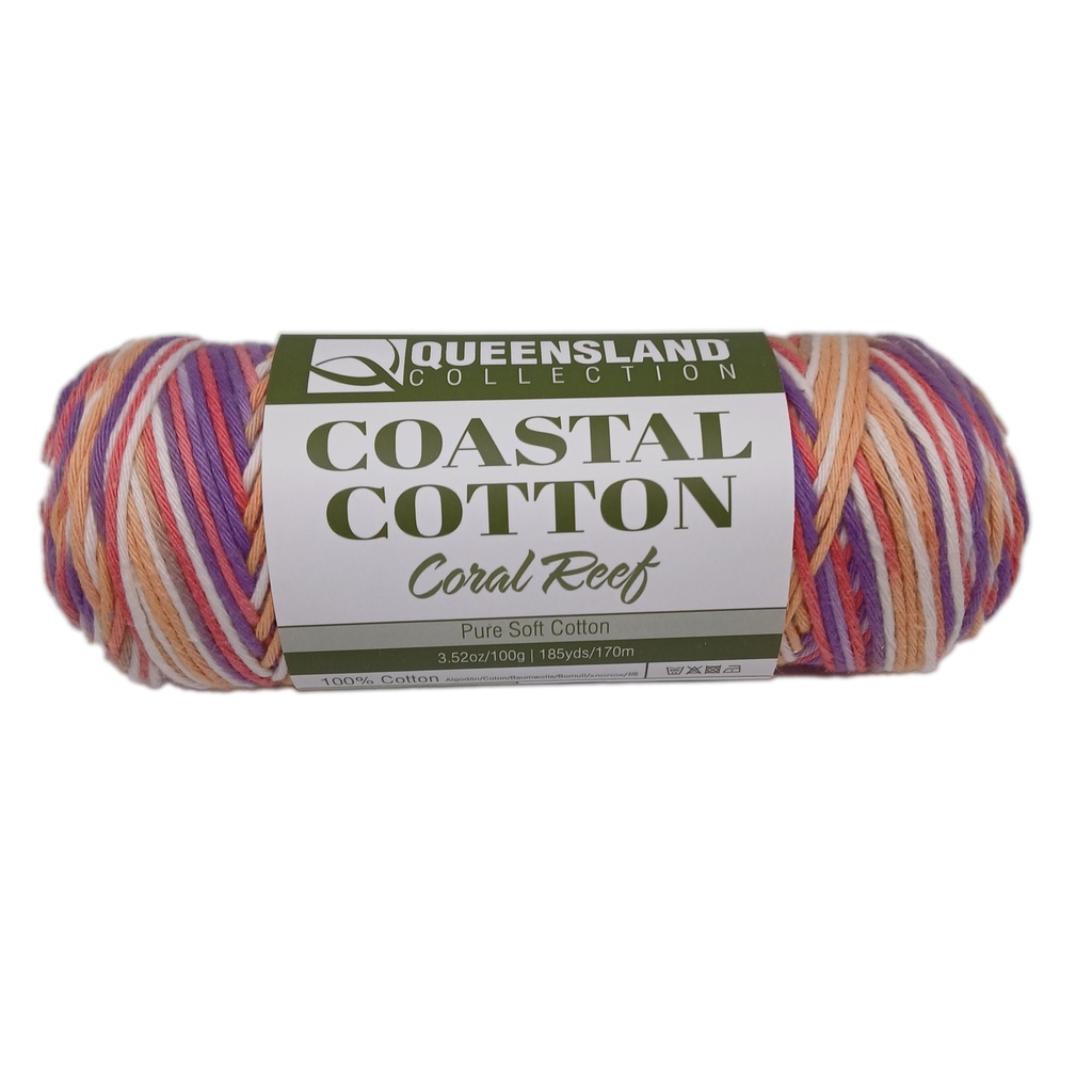 Queensland Collection Coastal Cotton Coral Reef Coral Trout 5004