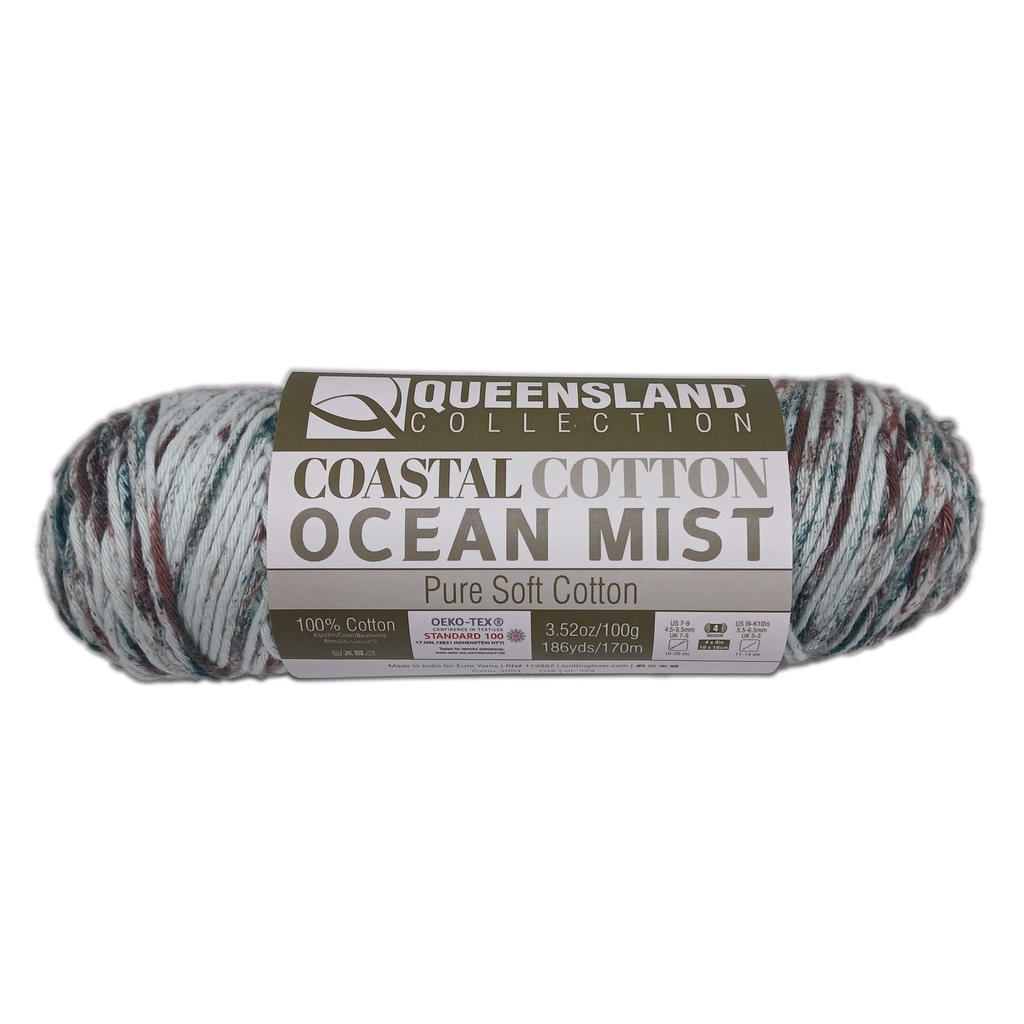 Queensland Collection Coastal Cotton Ocean Mist Shark Island 3001