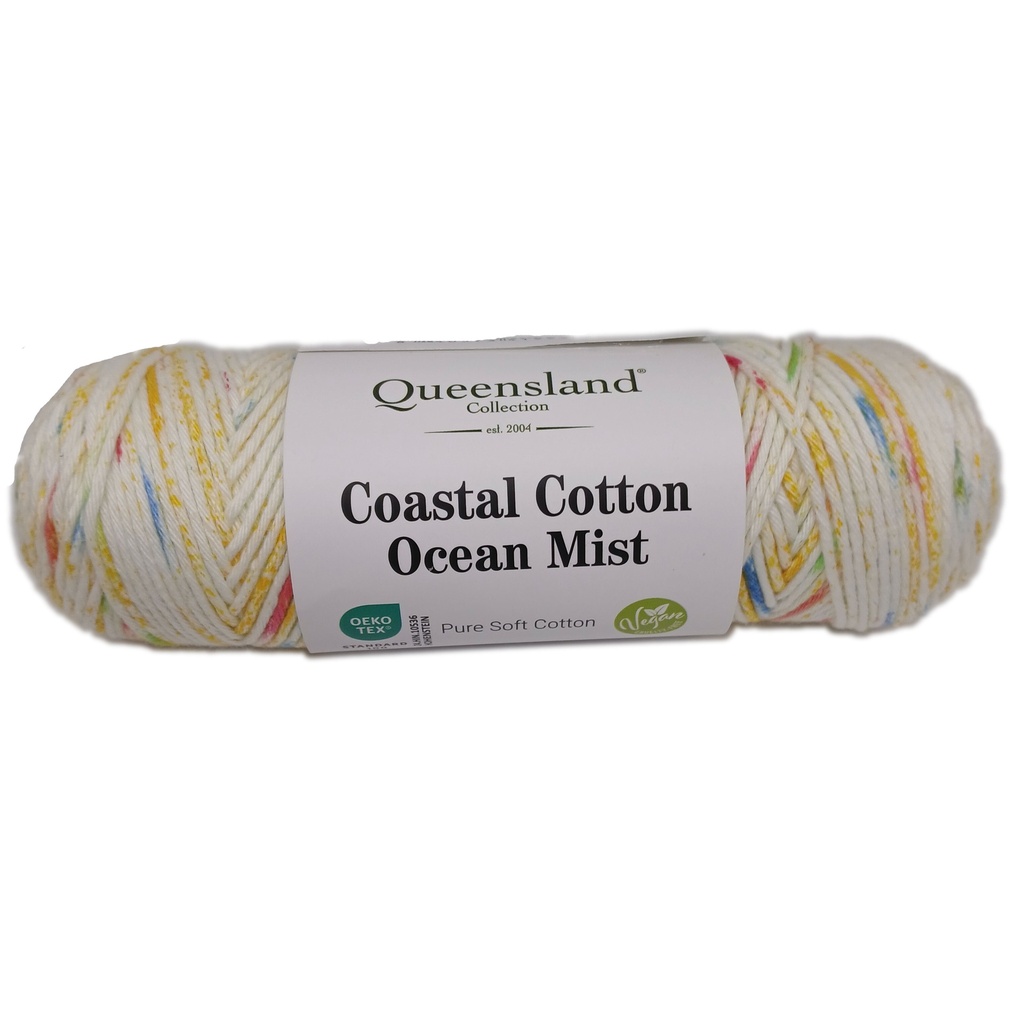 Queensland Collection Coastal Cotton Ocean Mist Playa Amarilla 3026
