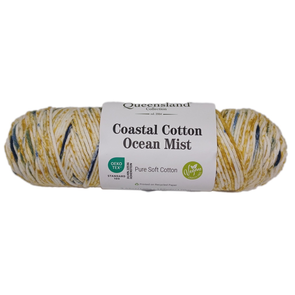Queensland Collection Coastal Cotton Ocean Mist Blue Lagoon 3028