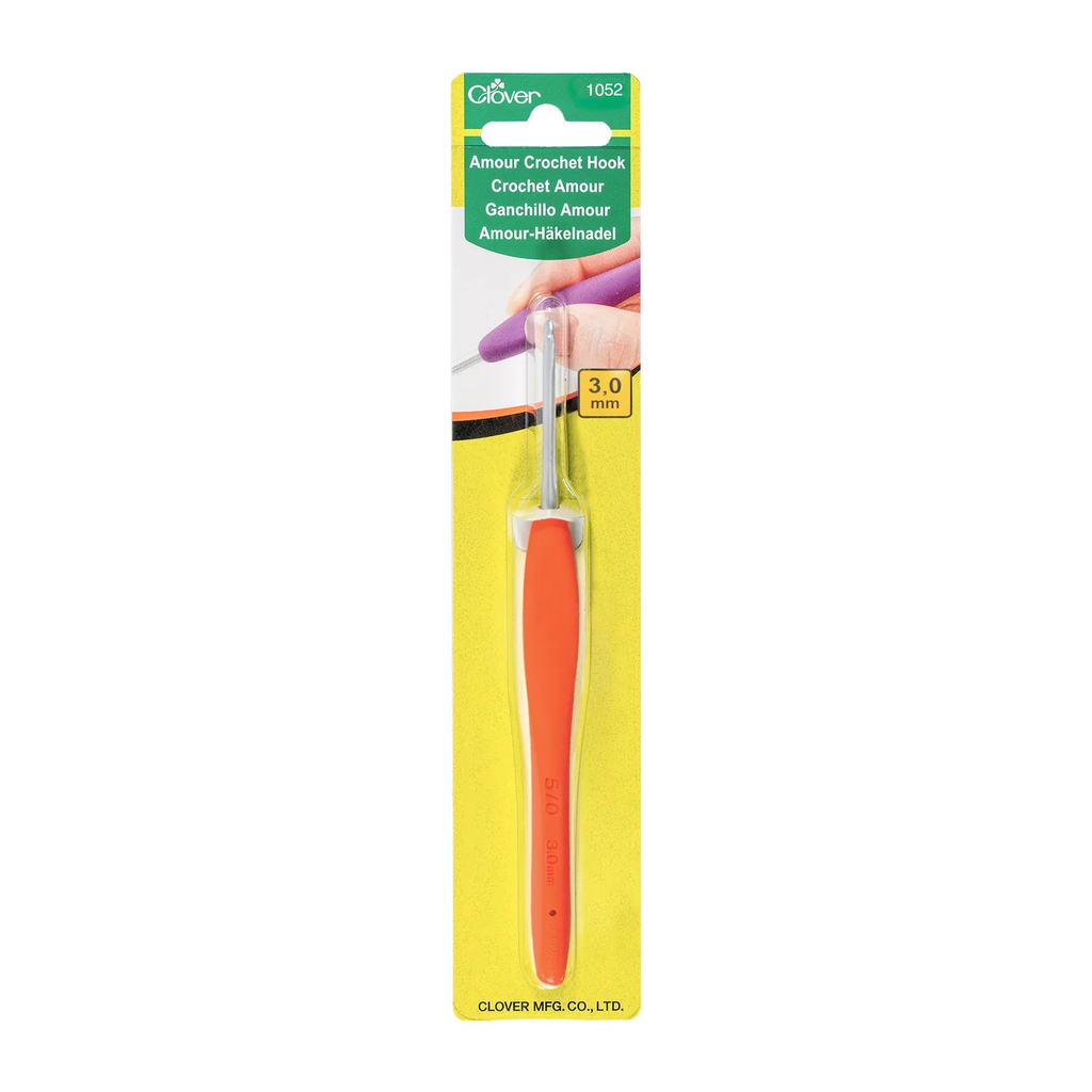 Clover Amour Crochet Hook 3.0mm    