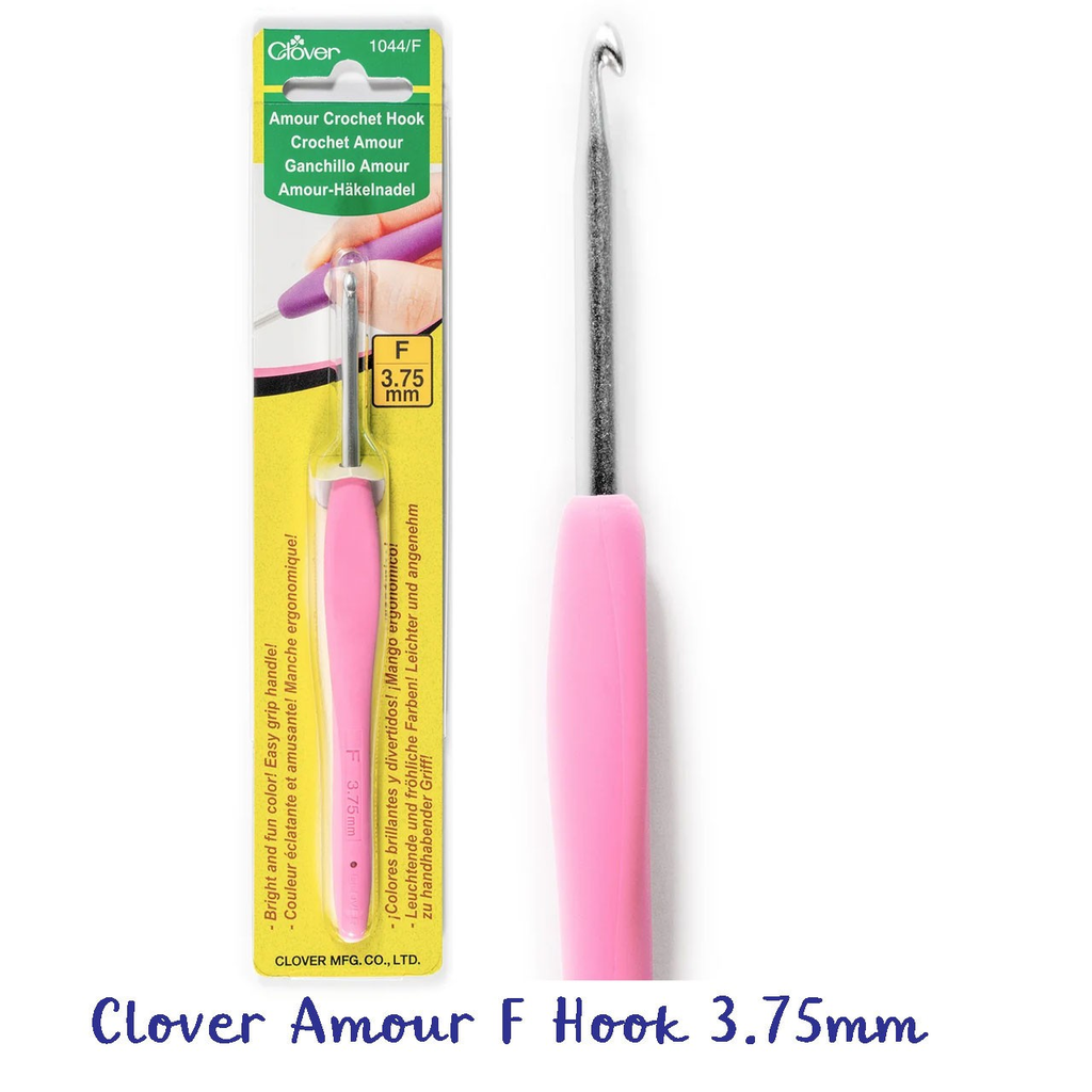Clover Amour Crochet Hook F (3.75mm) 