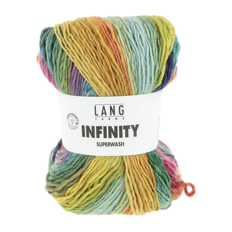 Lang Yarns Infinity Superwash 0001