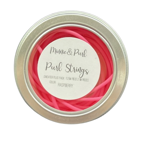 Minnie & Purl Purl Strings Raspberry