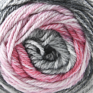 Cascade Yarns Cherub Aran Prints Raspberry Smoke 705