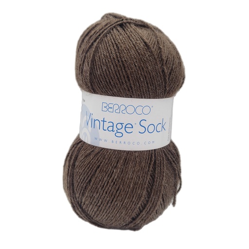 [VIN S12053] Berroco Vintage Sock Mocha 12053