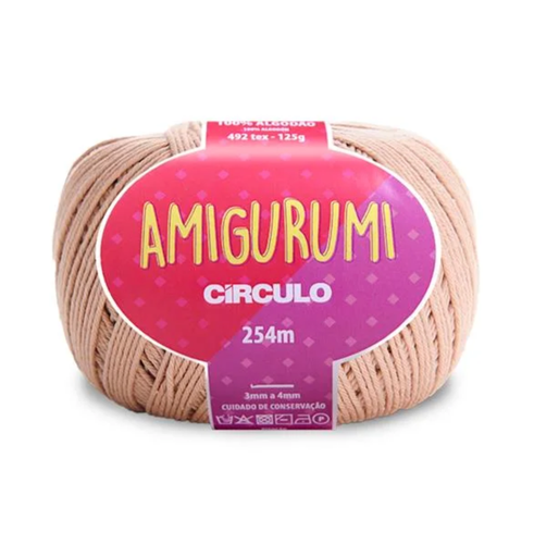[AMI C7650] Circulo Amigurumi Cotton Almond 7650