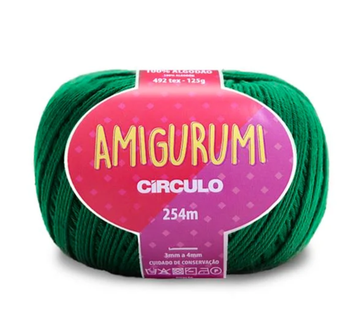 [AMI C5767] Circulo Amigurumi Cotton Brazilian Green 5767