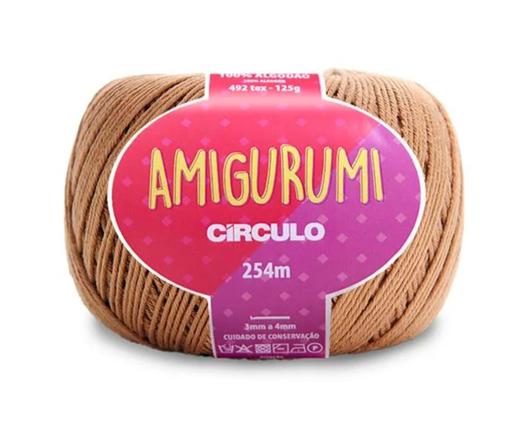 [AMI C7625] Circulo Amigurumi Cotton Chestnut 7625
