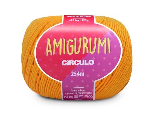 [AMI C4146] Circulo Amigurumi Cotton Egg Yoke 4146