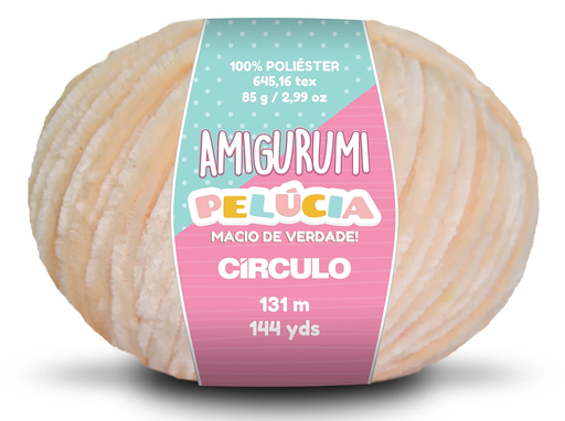 [AMI P7563] Circulo Amigurumi Pelucia Chantilly 7563