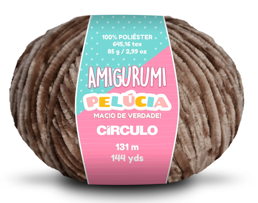 [AMI P7541] Circulo Amigurumi Pelucia Ganache 7541