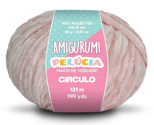 [AMI P3148] Circulo Amigurumi Pelucia Macadamia 3148