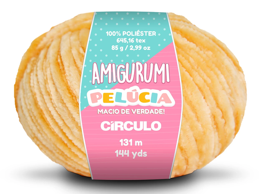 [AMI P7030] Circulo Amigurumi Pelucia Mustard 7030