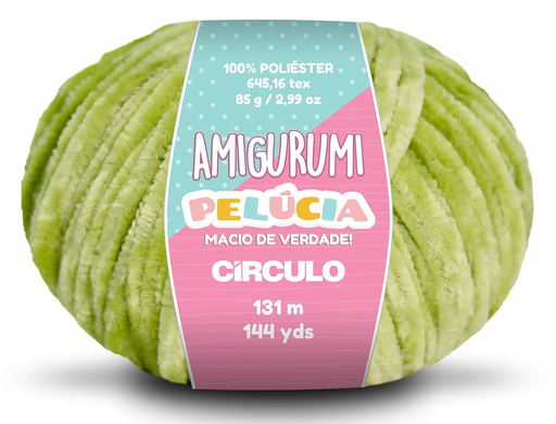 [AMI P5800] Circulo Amigurumi Pelucia Pistachio 5800