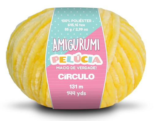 [AMI P1317] Circulo Amigurumi Pelucia Solar 1317