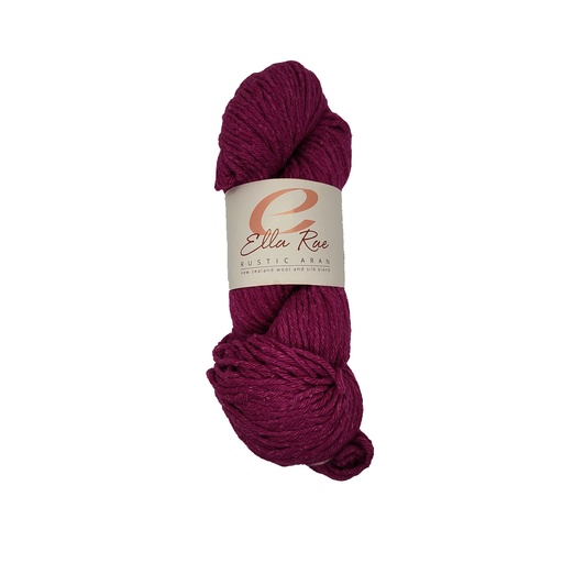 [RUSA 1014] Ella Rae Rustic Aran Raspberry 1014