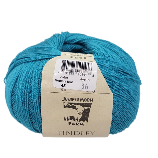 [FIND 0045] Juniper Moon Farm Findley Tropical Teal 45