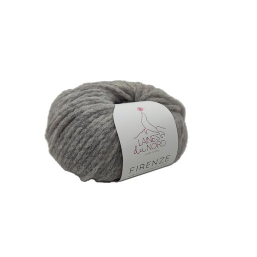 [FIR 0081] Laines du Nord Firenze Oatmeal Grey 81