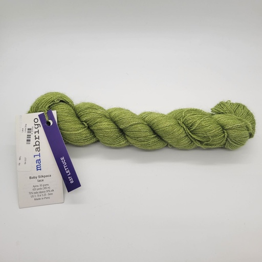 [SAL 0037] Malabrigo Baby Silkpaca Lace Lettuce 0037