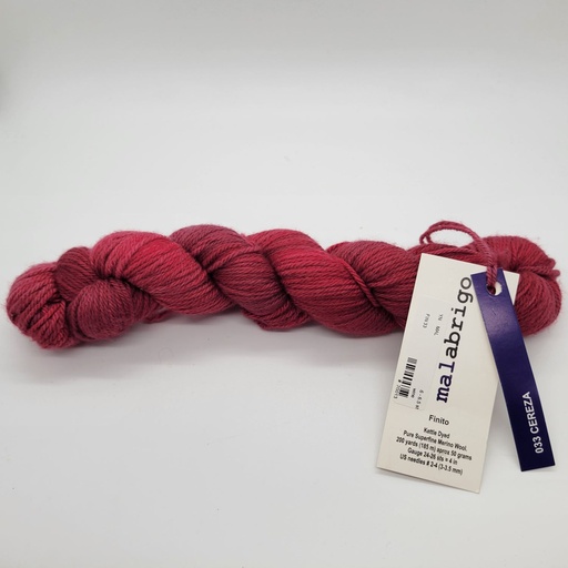 [FIN 0033] Malabrigo Finito Cereza 33