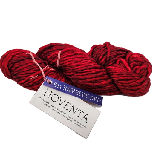 [NOV 0611] Malabrigo Noventa Ravelry Red 611