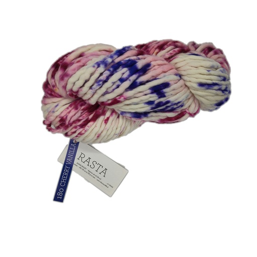 [RAS 0180] Malabrigo Rasta Cherry Vanilla 180