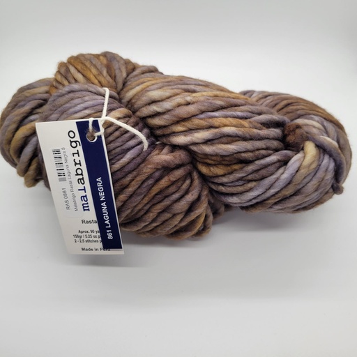[RAS 0861] Malabrigo Rasta Laguna Negra 861