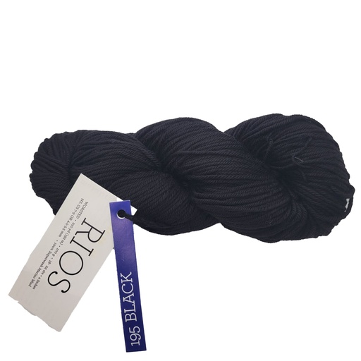 [RIO 0195] Malabrigo Rios Black 195