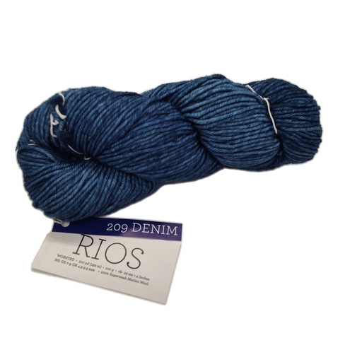 [RIO 0209] Malabrigo Rios Denim 209