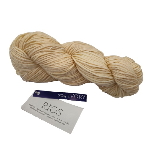[RIO 0704] Malabrigo Rios Ivory 704