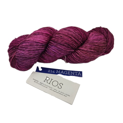 [RIO 0214] Malabrigo Rios Magenta 214