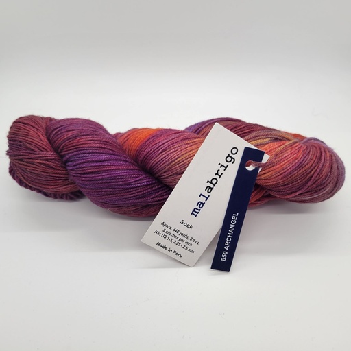 [SOK 0850] Malabrigo Sock Archangel 850