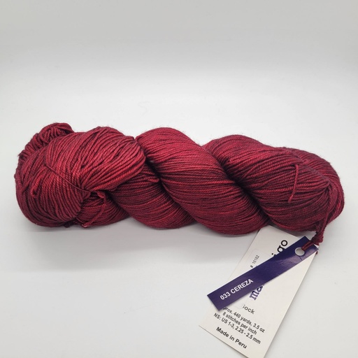 [SOK 0033] Malabrigo Sock Cereza 33